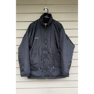 Vintage Columbia Fleece-lined Lightweight Puffer Jacket Medium